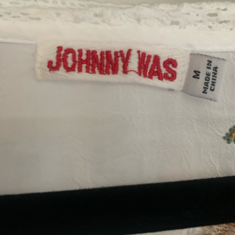 Johnny Was hip length tunic - Picture 6 of 6